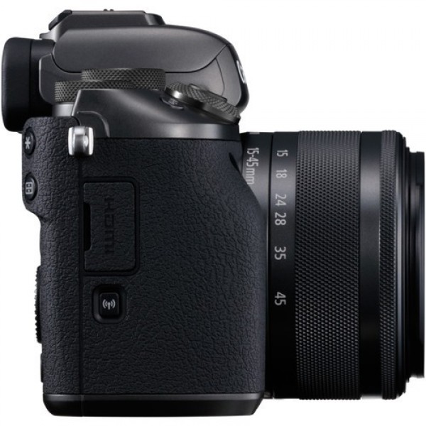 Canon EOS M5 15-45mm Aynasız Fotoğraf Makinesi (15-45 mm)
