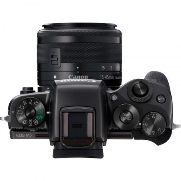 Canon EOS M5 15-45mm Aynasız Fotoğraf Makinesi (15-45 mm)