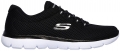 Skechers Summits Quick Lapse (12985-BKW) Kadın Spor Ayakkabı