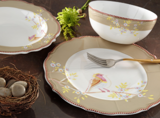 Aryıldız Bone Raund 30046P 84 Parça Yemek Takımı
