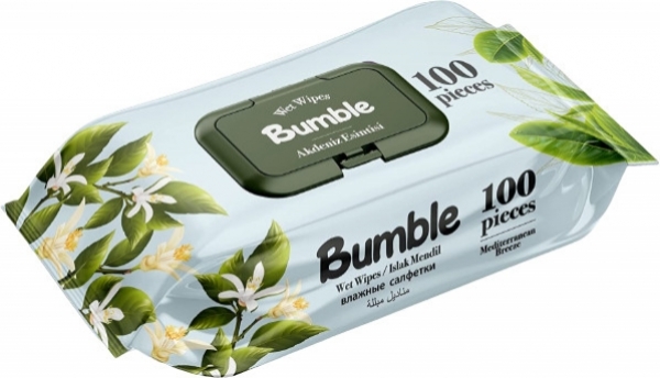 Bumble Akdeniz Esintisi Islak Mendil (100 Yaprak)