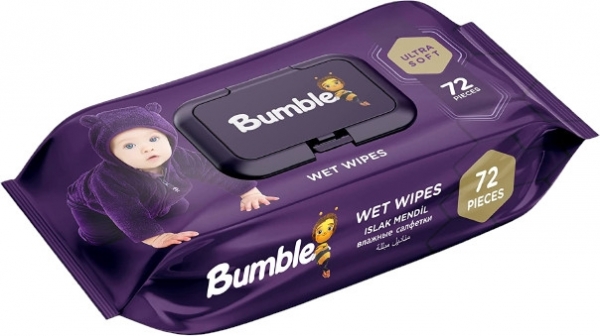 Bumble Baby Islak Mendil (72 Yaprak)