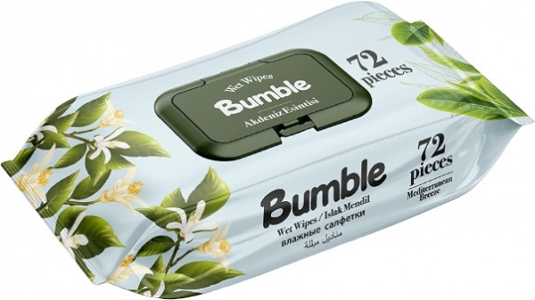 Bumble Akdeniz Esintisi Islak Mendil (72 Yaprak)