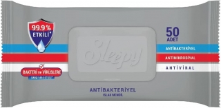 Sleepy Antibakteriyel Antiviral Islak Havlu
