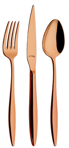 Aryıldız Elegant S Bronz 24 Parça Çatal Kaşık Bıçak Takımı