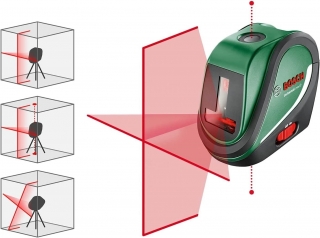 Bosch Universal Level 2 Çapraz Çizgi Lazeri
