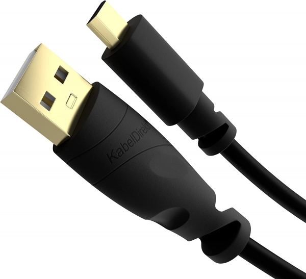 KabelDirekt 411 Şarj Kablosu (0.5 m)