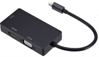 Powermaster Mini DisplayPort to HDMI VGA DVI Dönüştürücü