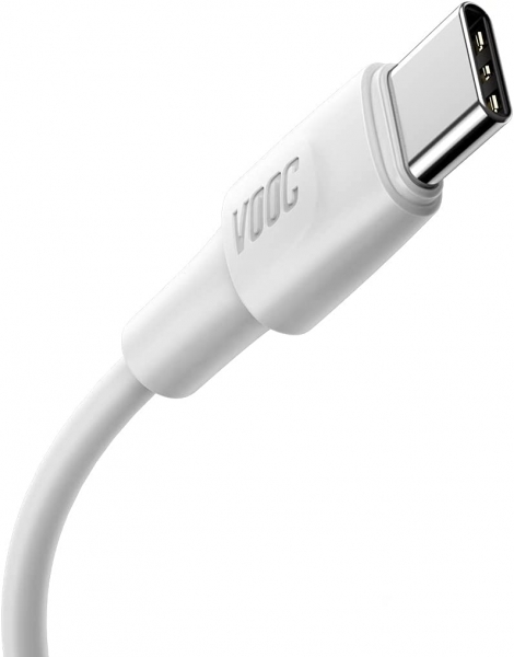 Baseus White Series VOOC Şarj Kablosu (1 m)