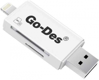 Go Des Lightning to Micro USB SD Micro SD USB Type-A Dönüştürücü