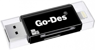 Go Des Lightning to Micro USB SD Micro SD USB Type-A Dönüştürücü