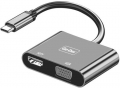 Go Des GD-8280 Type-C to HDMI VGA resim