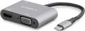 Hadron Type-C to USB 3.0 HDMI VGA AUX PD resim