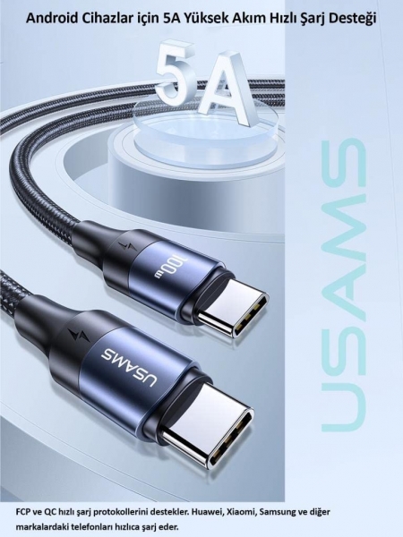 Usams US-SJ524 Şarj Kablosu