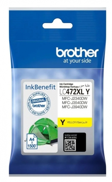 Brother LC472XL-Y Kartuş (Sarı)