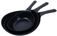 Neoflam Vulcan 3 Parça Tava ve Wok Tava Seti resim