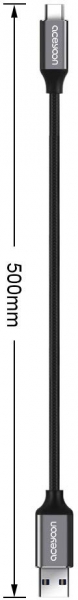 Aceyoon YOON-U3TC-50CM2P-BK Şarj Kablosu