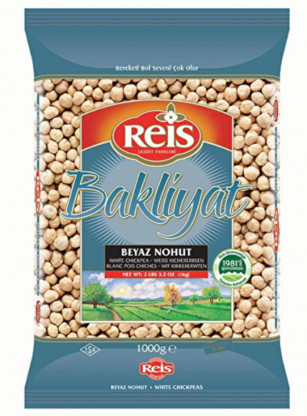 Reis Gökçe Beyaz Nohut 1 kg