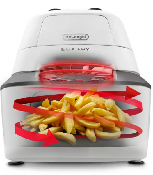 DeLonghi FH2101.W IdealFry Air Fryer Fritöz
