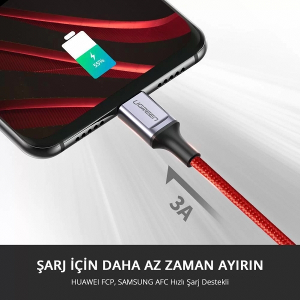Ugreen 60184 Şarj Kablosu