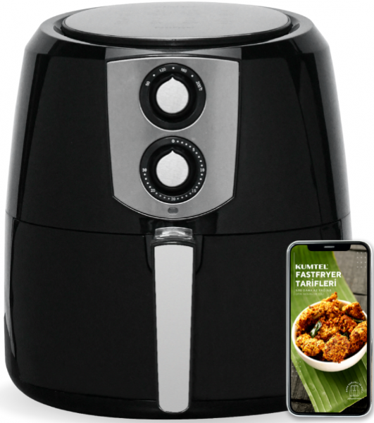 Kumtel Fastfryer XXL HAF-03 Air Fryer Fritöz