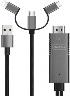 Go Des GD-8272 3 in 1 FHD Dönüştürücü
