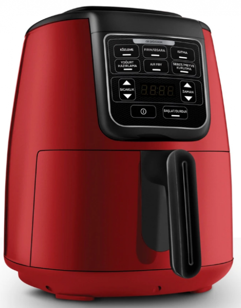 Karaca Air Pro Cook Köz XL Ruby Air Fryer Fritöz (Kırmızı)