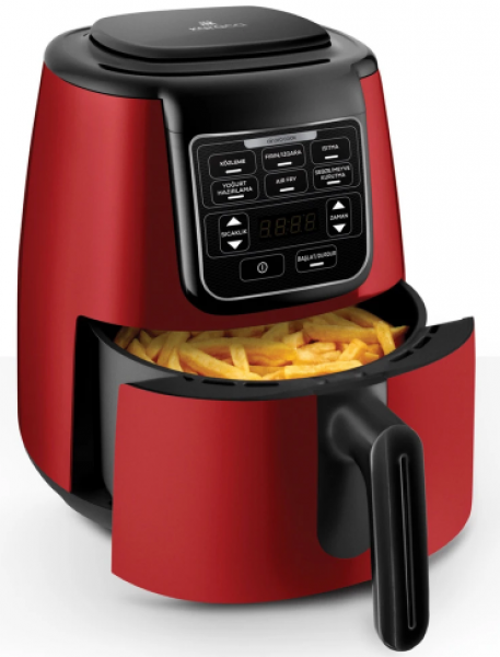 Karaca Air Pro Cook Köz XL Ruby Air Fryer Fritöz (Kırmızı)