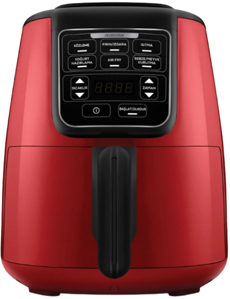 Karaca Air Pro Cook Köz XL Ruby Air Fryer Fritöz (Kırmızı)