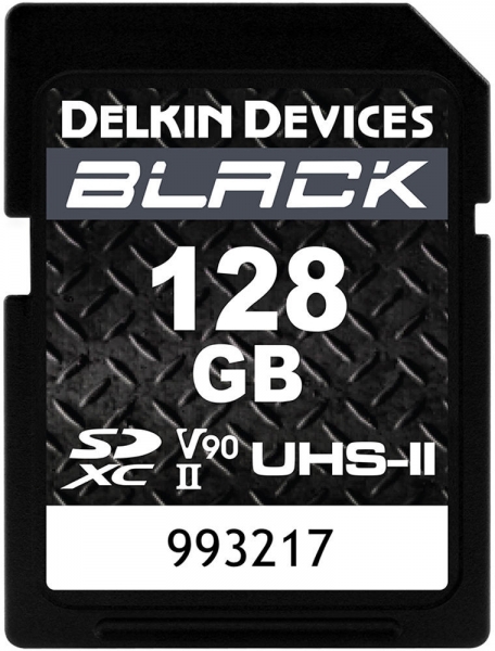 Delkin Devices Black UHS-II V90 SD (128 GB)