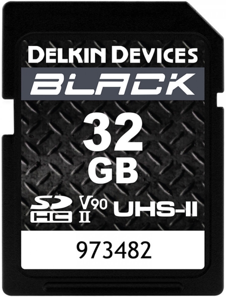 Delkin Devices Black UHS-II V90 SD (32 GB)