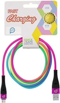 Piili Rainbow Micro Şarj Kablosu