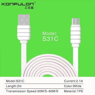 Konfulon S31C Şarj Kablosu
