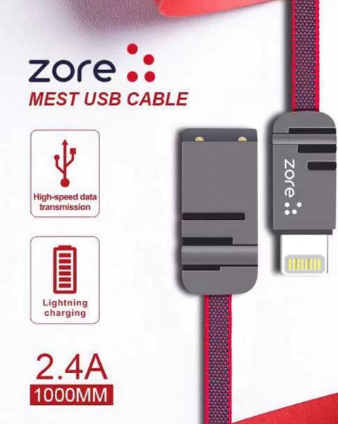 Zore Mest Lightning Şarj Kablosu
