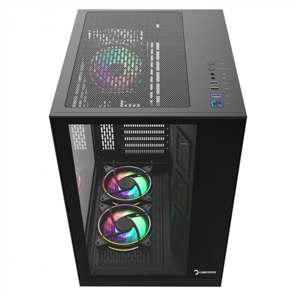 Gamepower Warcry Compact 650W 3X Fan Bilgisayar Kasası