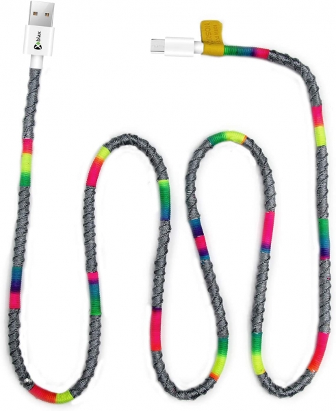 Vorson Handmade Neon Şarj Kablosu
