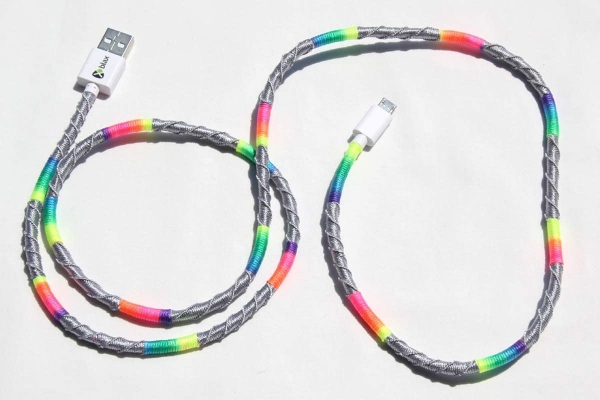 Vorson Handmade Neon Şarj Kablosu