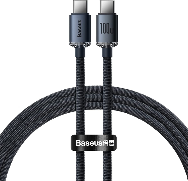 Baseus Crystal Shine Series 100W Şarj Kablosu (1.2 m)
