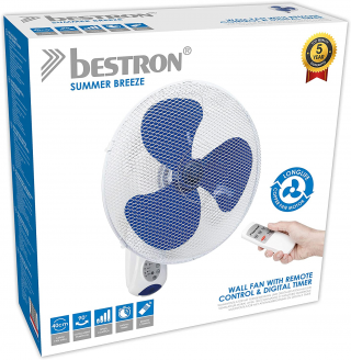 Bestron AWF40REM Duvar Tipi Vantilatör