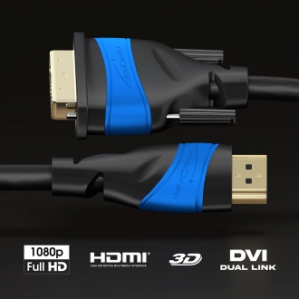 KabelDirekt 105 HDMI to DVI Dönüştürücü