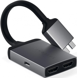 Satechi ST-TCDHAS Type-C Dual HDMI Dönüştürücü