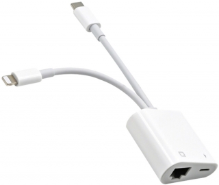Powermaster Lightning Type-C to Ethernet Lightning Dönüştürücü