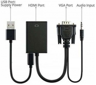 Compaxe CA-100 VGA to HDMI Dönüştürücü