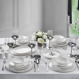 Schafer Adel PLT01 56 Parça Yemek Takımı