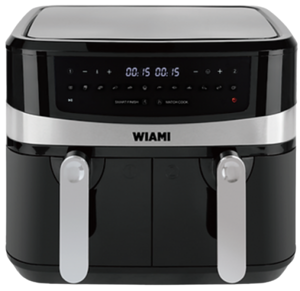 Wiami Dual Basket 9 L Air Fryer Fritöz