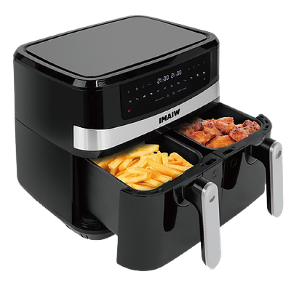 Wiami Dual Basket 9 L Air Fryer Fritöz