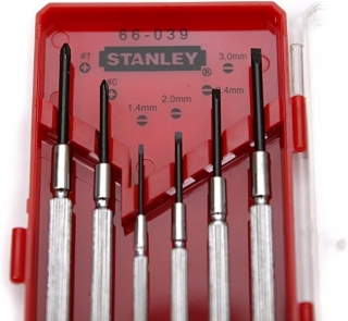 Stanley St166039 Saatçi Tornavida Seti 6 Parça