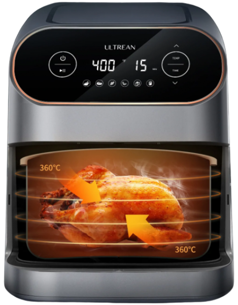 Ultrean 9 Quart Air Fryer Fritöz