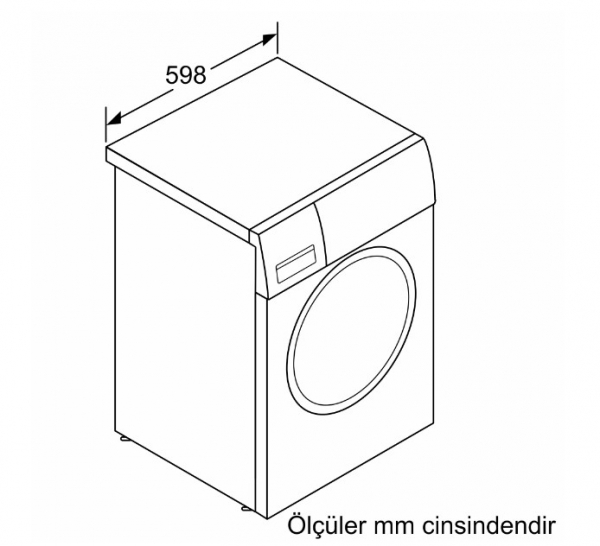 Profilo CGA25400TR Çamaşır Makinesi