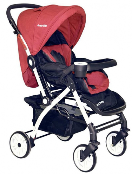 Arnica ST-04 Beyaz Şase Bebek Arabası
